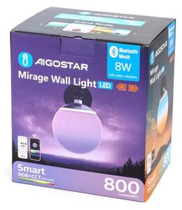 Aigostar - LED RGBW Stmievateľné nástenné svietidlo MESH Smart LED/8W/230V + DO