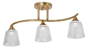 Luster na tyči 3xE14/60W/230V zlatá