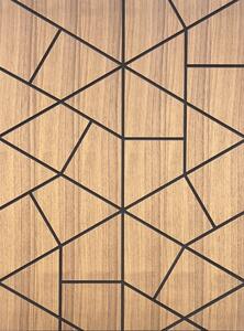 Osaka Wood - drevený dekoračný panel Farba: Fumed Oak