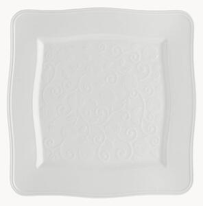 Porcelánové plytké taniere Florentina, 6 ks