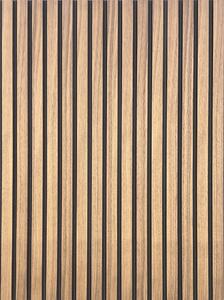 Stripe Wood - drevený dekoračný panel Farba: Fumed Oak