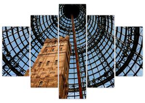 Obraz veže v Melbourne (150x105 cm)