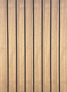 Wide Stripe Wood - drevený dekoračný panel Farba: Natural Oak