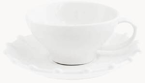 Porcelánové šálky na espresso's podšálkami Romeo, 2 ks