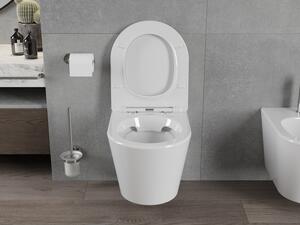 Mexen Rico WC misa Rimless s pomaly padajúcim sedátkom, duroplast, biela - 30720400