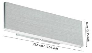 Eglo 39268 - LED Nástenné svietidlo CLIMENE 2xLED/5,4W/230V