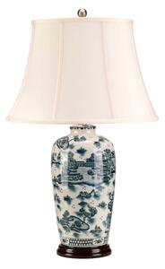 Elstead MODRÁ-TRAD-WP-TL - Stolná lampa MODRÁ TRADITIONAL 1xE27/60W/230V