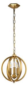 Feiss FE-CORINNE-3P-S-BB - Luster na reťazi CORINNE 3xE14/60W/230V