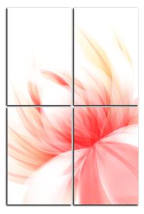 Obraz na plátne - Elegantný kvet - obdĺžnik 7147D (90x60 cm)