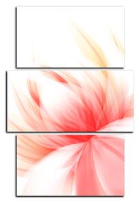 Obraz na plátne - Elegantný kvet - obdĺžnik 7147C (90x60 cm)