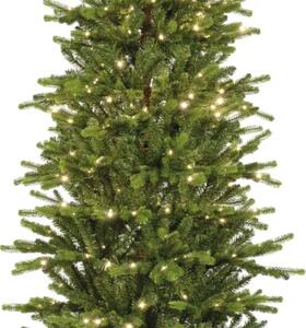 Slim vianočný stromček Greenland 210 cm s LED - 201 - 230 cm - Výška 210 cm - Úzke stromčeky