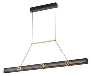 LED Luster na lanku LED/21W/230V 3000K 45x120 cm