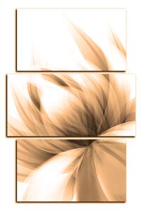 Obraz na plátne - Elegantný kvet - obdĺžnik 7147FC (90x60 cm)