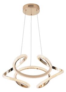 LED Luster na lanku LED/24W/230V 3000K 50x120 cm