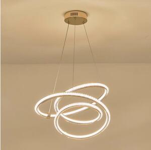 LED Luster na lanku LED/38W/230V 3000K 50x50 cm