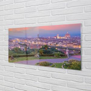 Nástenný panel  rieka Taliansko Panorama 100x50 cm