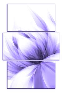 Obraz na plátne - Elegantný kvet - obdĺžnik 7147VC (90x60 cm)