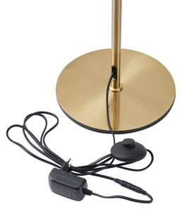 LED Stojacia lampa LED/10W/230V 3000K zlatá