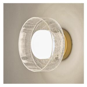 LED Nástenné svietidlo LED/8W/230V 3000K zlatá/číra