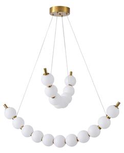 LED Luster na lanku LED/19W/230V 3000K