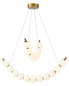 LED Luster na lanku LED/19W/230V 3000K