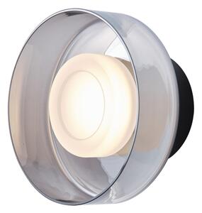 LED Nástenné svietidlo LED/8W/230V 3000K čierna/dymová