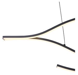 LED Luster na lanku LED/30W/230V 3000K