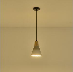 Luster na lanku 1xE27/15W/230V krémová