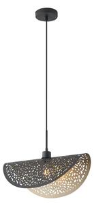 Luster na lanku 1xE27/15W/230V čierna