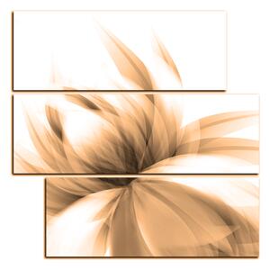 Obraz na plátne - Elegantný kvet - štvorec 3147FD (75x75 cm)
