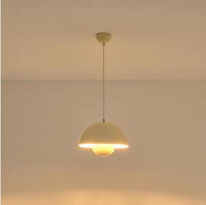 Luster na lanku 1xE27/15W/230V krémová