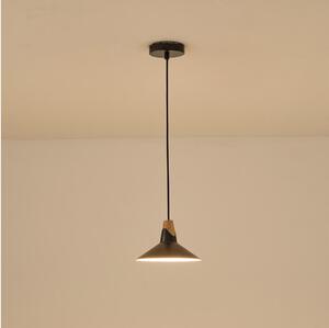 Luster na lanku 1xE27/15W/230V čierna