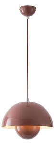 Závesný luster JARDEN na lanku 1xE27/15W/230V hnedý