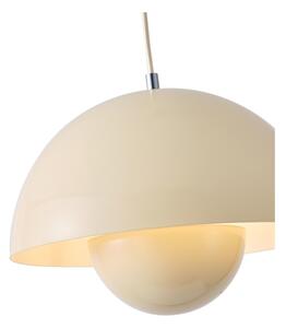 Luster na lanku 1xE27/15W/230V krémová