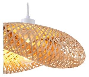 Luster na lanku 1xE27/40W/230V bambus