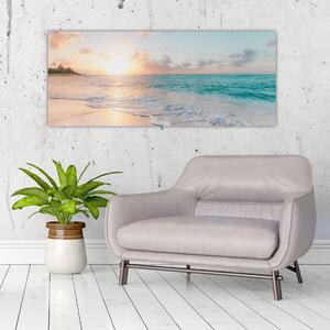 Obraz - Snová pláž (120x50 cm)