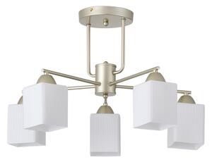 Prisadený luster 5xE27/60W/230V