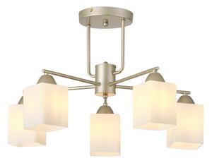 Prisadený luster 5xE27/60W/230V