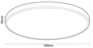 LED Stmievateľné stropné svietidlo s hlasovým ovládaním OPAL LED/48W/230V + DO