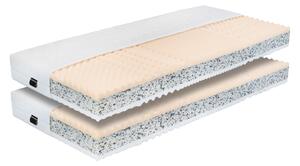 KONDELA Matrace, set 2 ks, 18 cm, 80x200 cm, ALBO LUX 2 NEW