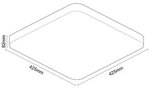 LED Stmievateľné stropné svietidlo OPAL LED/48W/230V Wi-Fi Tuya + DO
