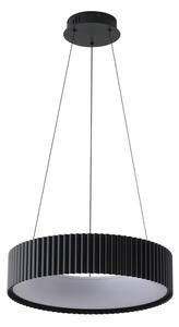 LED Luster na lanku LED/30W/230V 3000K čierna