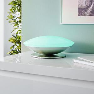 Eglo 33324 - LED RGBW stmievateľná stolná lampa FRATTINA-C LED/18W/230V matný chróm