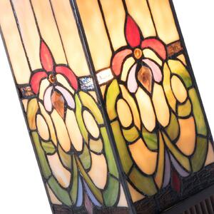 Stolná lampa 5907, farebné sklo v štýle Tiffany