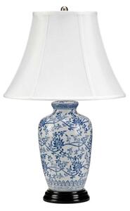 Elstead MODRÁ-G-JAR-TL - Stolná lampa MODRÁ GINGER JAR 1xE27/60W/230V