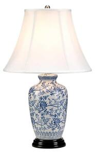 Elstead MODRÁ-G-JAR-TL - Stolná lampa MODRÁ GINGER JAR 1xE27/60W/230V