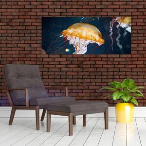 Obraz medúzy (120x50 cm)