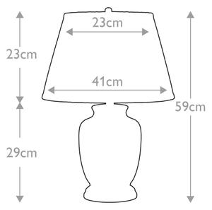 Elstead MORRIS-TL-SMALL - Stolná lampa MORRIS 1xE27/60W/230V