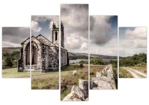 Obraz - Írsky kostol (150x105 cm)