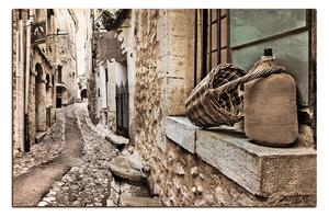 Obraz na plátne - Stará stredomorská ulica 1151FA (90x60 cm )